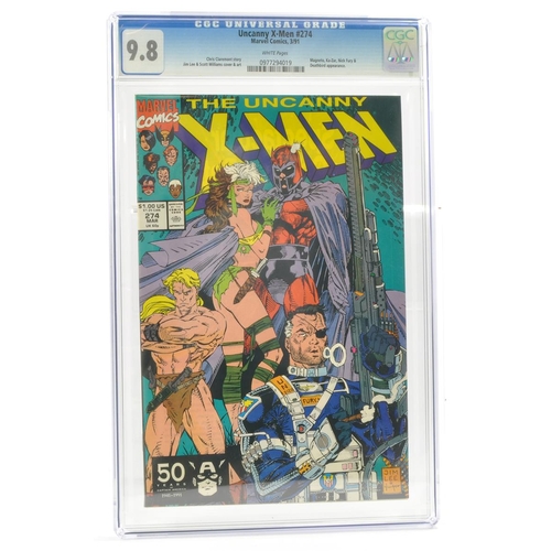 80 - Graded Comic Book Interest Comprising Uncanny X-Men #274 - Marvel Comics - 3/91 - Chris Claremont St... 