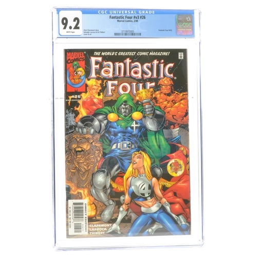 93 - Graded Comic Book Interest Comprising Fantastic Four #v3 #26 - Marvel Comics 2/00 - Chris Claremont ... 