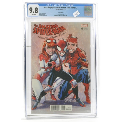 99 - Graded Comic Book Interest Comprising Amazing Spider-Man: Renew Your Vows #2 - Marvel Comics 2/17 -V... 