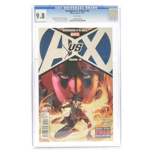 199 - Graded Comic Book Interest Comprising Avengers vs. X-Men #10 - Marvel Comics 1/12 - Aaron, Bendis, B... 