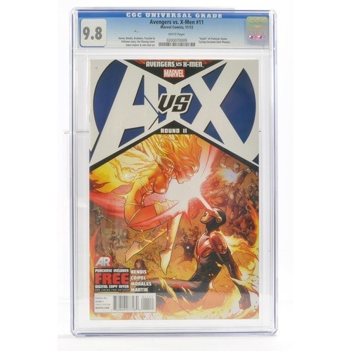 203 - Graded Comic Book Interest Comprising Avengers vs. X-Men #11 - Marvel Comics 11/12 - Aaron, Bendis, ... 