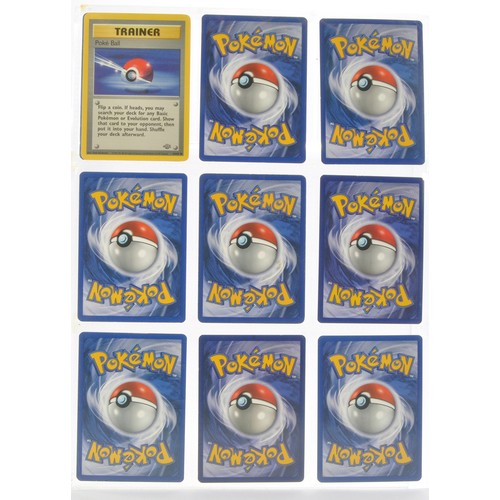 227 - Pokemon Cards comprising Jungle Series - 60/64 cards. Sealed within binder sheets as shown.