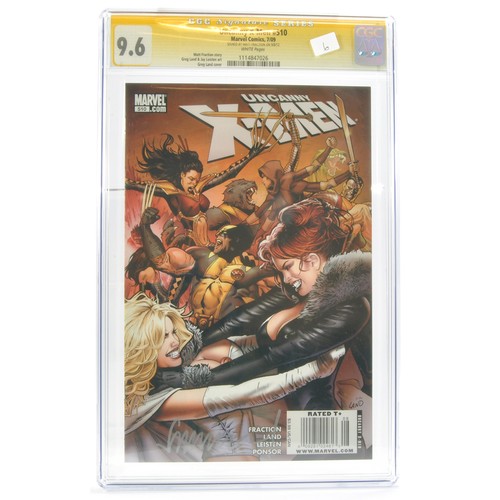 236 - Graded Comic Book Interest Comprising Uncanny X-Men #510 - Marvel Comics 7/09 - Signed by Matt Fract... 