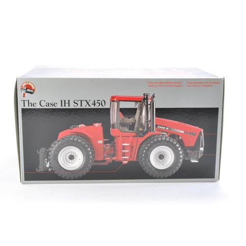 187 - Ertl 1/32 Farm Model issue comprising The Case IH STX450 Tractor. Not previously opened, hence excel... 