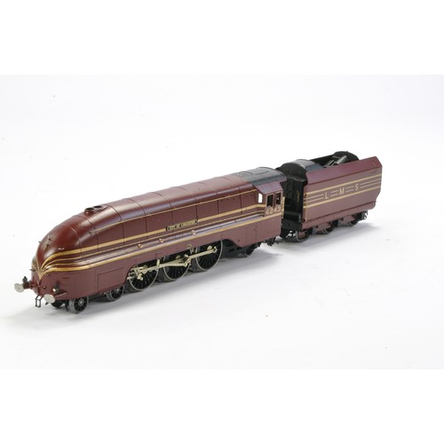 343 - Model Railway issue comprising DJH The L.M.S Streamlined Red Coronation Class Locomotive. Kit has be... 