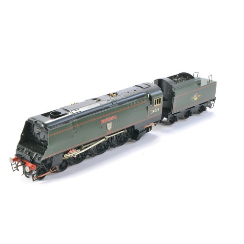 350 - Model Railway issue comprising DJH or Similar Bulleid West Country Class 4-6-2 Locomotive. Kit has b... 