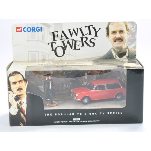 173 - Corgi No. 00802 Fawlty Towers Austin 1300 Estate and Basil Fawlty Figure. Excellent in Excellent 'Fa... 