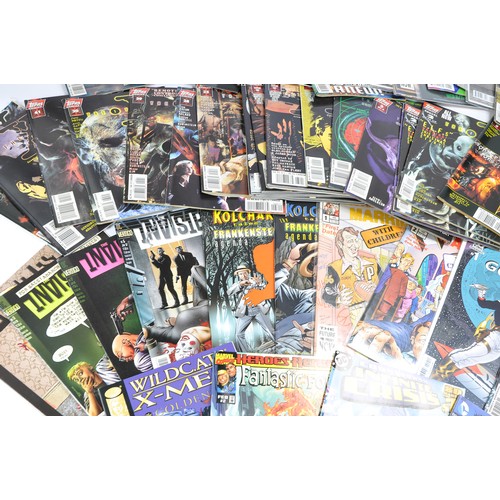 160 - A large collection of modern age comics from mostly Marvel and DC plus some others (Topps etc) to in... 