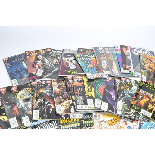 160 - A large collection of modern age comics from mostly Marvel and DC plus some others (Topps etc) to in... 