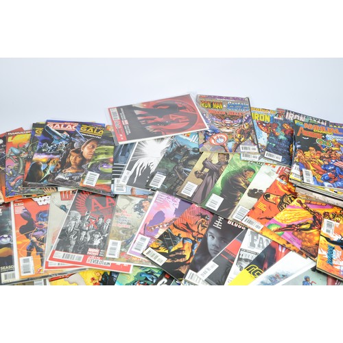 159 - A large collection of modern age comics from mostly Marvel and DC plus some others to include variou... 