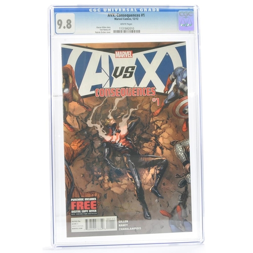 111 - Graded Comic Book Interest Comprising AVX: Consequences #1 - Marvel Comics 12/12 - Kieron Gillen Sto... 