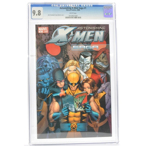 113 - Graded Comic Book Interest Comprising Astonishing X -Men Saga #1 - Marvel Comics 2006 - John Cassada... 