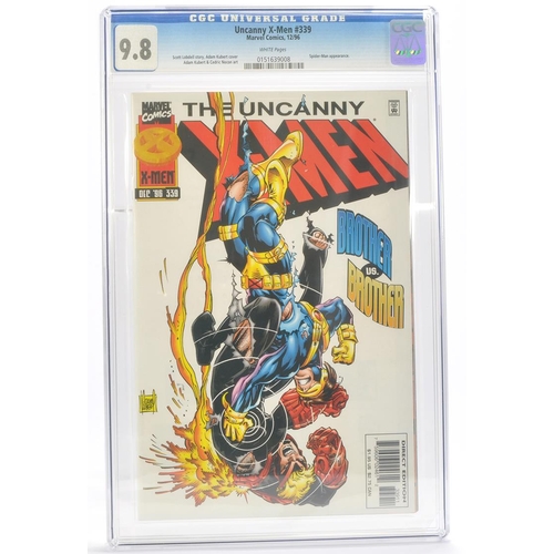 114 - Graded Comic Book Interest Comprising Uncanny X -Men #339 - Marvel Comics 12/96 - Scott Lobdell Stor... 