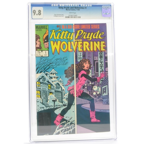 119 - Graded Comic Book Interest Comprising Kitty Pryde And Wolverine #1 - Marvel Comics 11/84 - Chris Cla... 