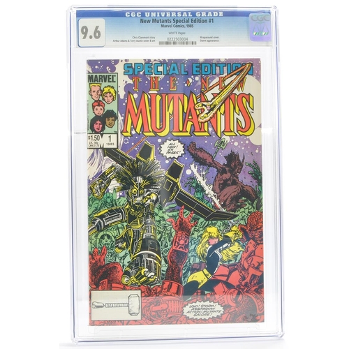 120 - Graded Comic Book Interest Comprising New Mutants Special Edition #1 - Marvel Comics 1985 - Chris Cl... 