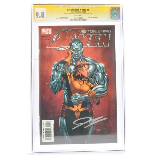 150 - Graded Comic Book Interest Comprising Astonishing X-Men #6  Marvel Comics 12/04 - Signed by John Cas... 