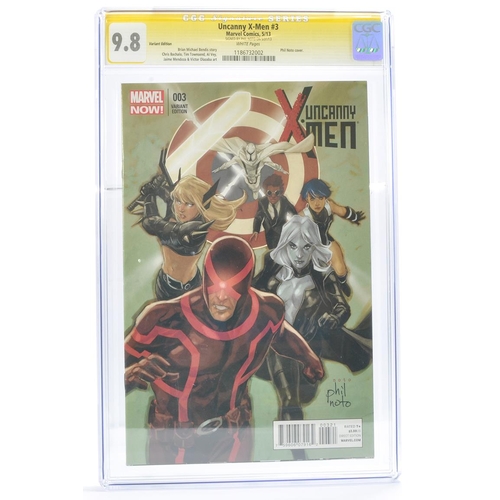 152 - Graded Comic Book Interest Comprising Uncanny X-Men #3 Variant Edition  - Marvel Comics 5/13 - Signe... 