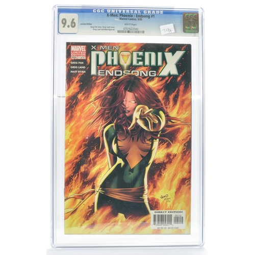 19 - Graded Comic Book Interest Comprising X-Men: Phoenix - Endsong #1 - Marvel Comics 3/05 - Limited Edi... 