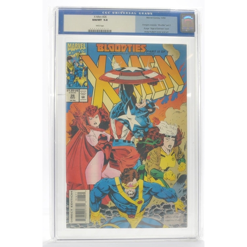 23 - Graded Comic Book Interest Comprising X -Men #26 - Marvel Comics 11/93 - Avengers Crossover, 