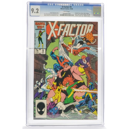 29 - Graded Comic Book Interest Comprising X -Factor #9 - Marvel comics 10/86 - Louise Simonson Story - T... 