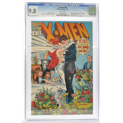 57 - Graded Comic Book Interest Comprising X-Men #30 - Marvel Comics 3/94 - Fabian Nicieza story. Andy Ku... 