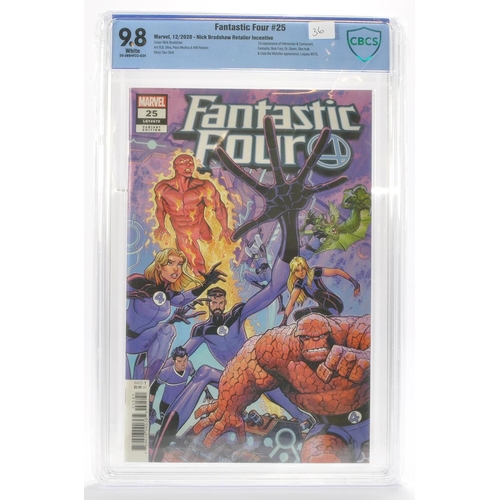 6 - Graded Comic Book Interest Comprising Fantastic Four #25 - Marvel 12/20 - Nick Bradshaw Retailer Inc... 