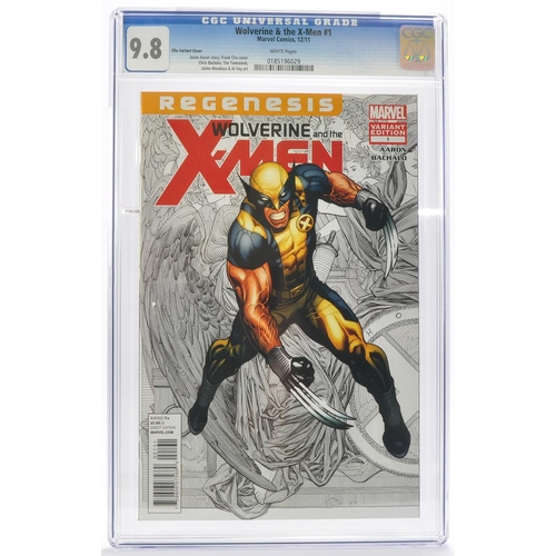 63 - Graded Comic Book Interest Comprising Wolverine & the X-Men #1 - Marvel Comics 12/11 - Cho Variant C... 