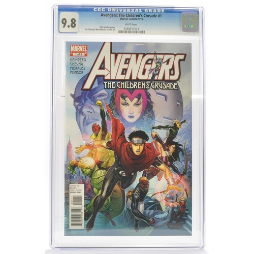 74 - Graded Comic Book Interest Comprising Avengers: The Children's Crusade #1 - Marvel Comics 9/10 - All... 