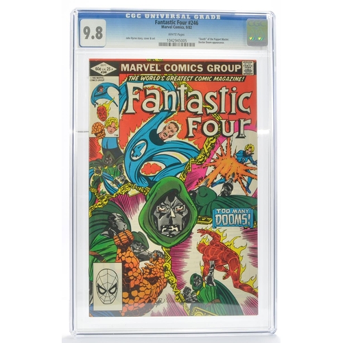 79 - Graded Comic Book Interest Comprising Fantastic Four #246 - Marvel Comics 9/82 - John Byrne story, c... 