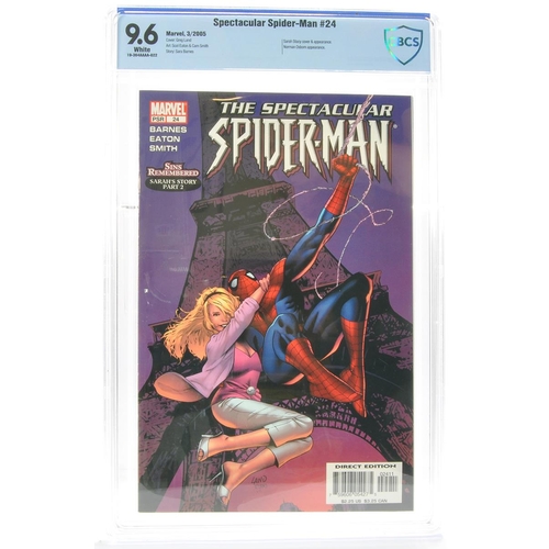 90 - Graded Comic Book Interest Comprising Spectacular Spider-Man #24 - Marvel Comics 3/2005 - Cover: Gre... 