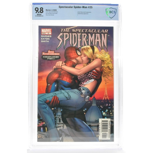 91 - Graded Comic Book Interest Comprising Spectacular Spider-Man #25 - Marvel Comics 4/2005 -  Cover: Gr... 