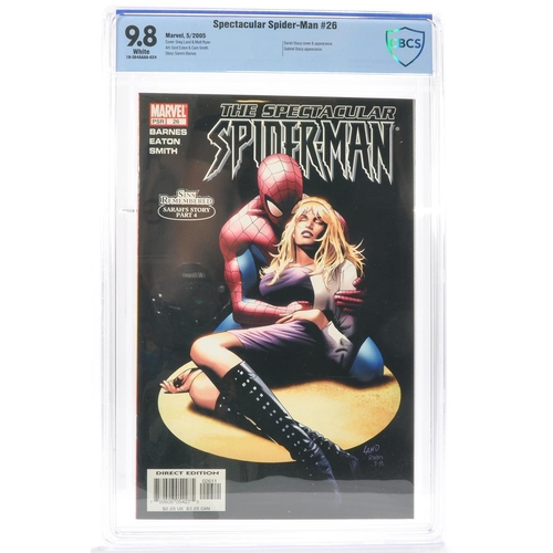 92 - Graded Comic Book Interest Comprising Spectacular Spider-Man #26 - Marvel Comics 5/2005 - Cover: Gre... 