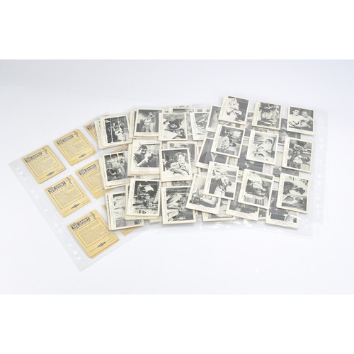 226 - Trading Cards comprising The Saint to include original Somportex series, complete with many duplicat... 