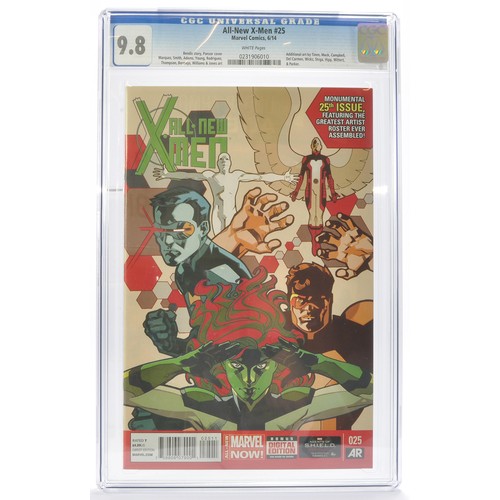 49 - Graded Comic Book Interest Comprising ALL NEW X-Men #25 - Marvel Comics - 6/14 - Bendis Story -Ponso... 