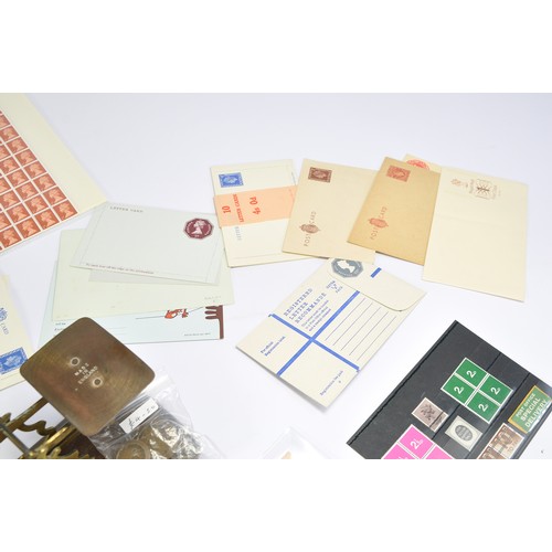 230 - Stamps, to include a collection of Post Office Training Stamps in addition to 1/2p complete sheet, s... 