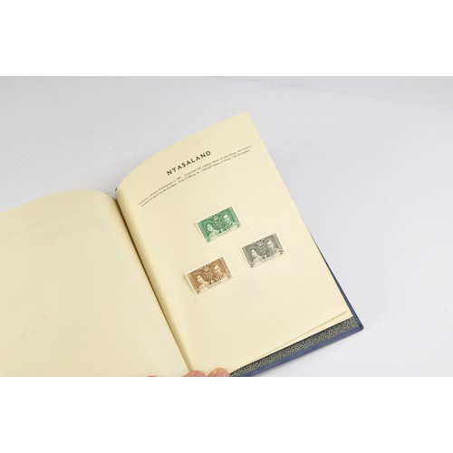 234 - Stamps, to include a 1937 Coronation album, complete of mint issues including higher value stamps (N... 