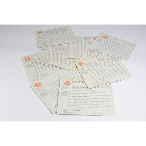 238 - Antique documents and ephemera comprising 10 x 1900's Trading Share / Stock certificates as shown.