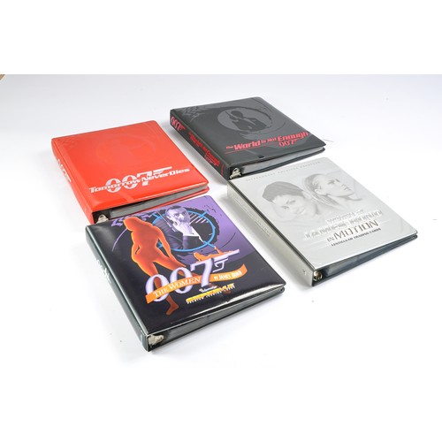 248 - Trading Cards, to include four James Bond 007 themed collections (in binders) comprising Tomorrow Ne... 