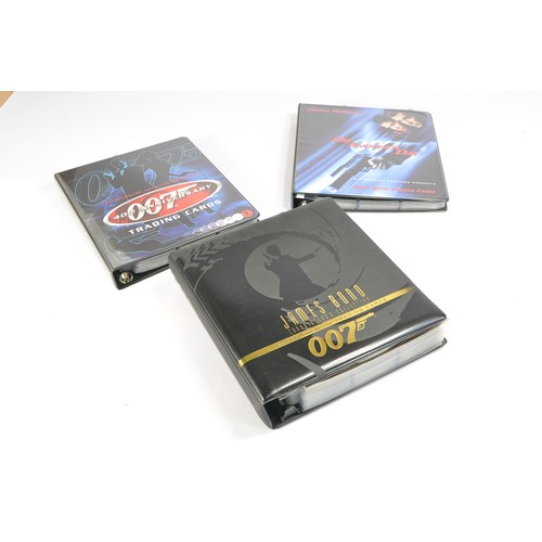 249 - Trading Cards, to include three James Bond 007 themed collections (in binders) comprising Die Anothe... 