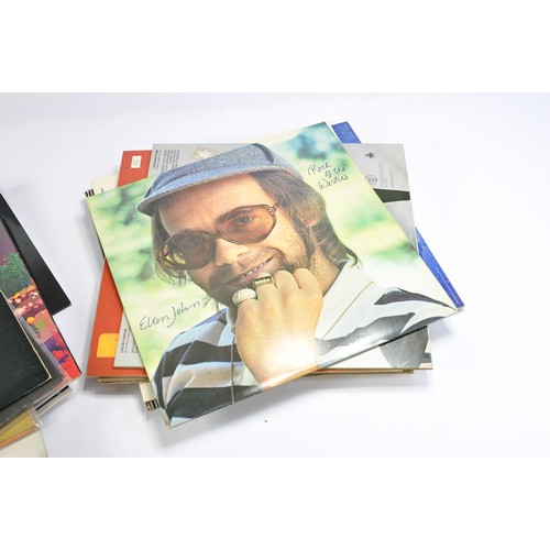 280 - Vinyl, to include 20 sleeves of various artists including Elton John, Super Tramp and Others.