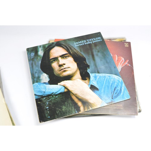 275 - Vinyl, to include 20+ sleeves of various artists including Rod Stewart, James Taylor and others as s... 