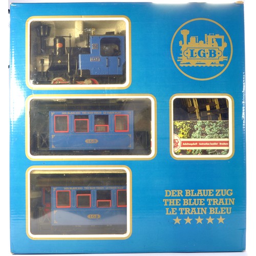 67 - Lehmann-Gross-Bahn (LGB) G Scale Model Railway issue comprising No. 20301 The Blue Train Starter Set... 