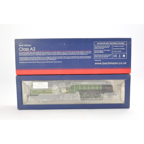 102 - Model Railway comprising Bachmann no.31-527 Class A2 Locomotive 60528 'Tudor Minstrel' BR Apple Gree... 