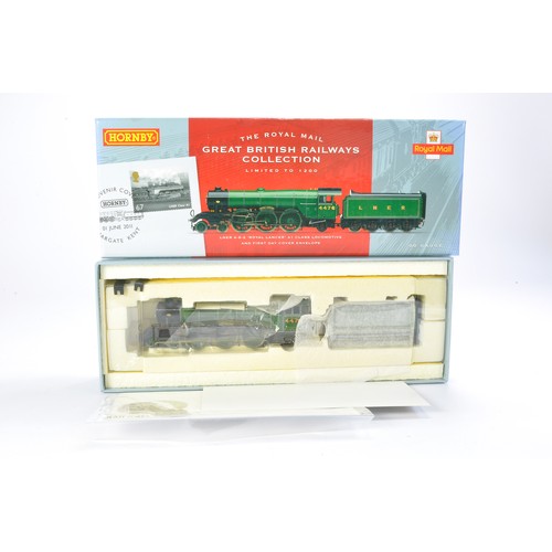 107 - Model Railway comprising Hornby R3073 LNER 4-6-2 Royal Lancer' A1 Class Royal Mail Great British Rai... 