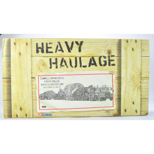 189 - Corgi Diecast Model Truck issue comprising No. CC12305 Heavy Haulage Scammell Contractor X 2 Girder ... 