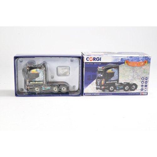 226 - Corgi Diecast Truck issue comprising No. CC13780 Scania R Topling in the livery of Hulston. Looks to... 