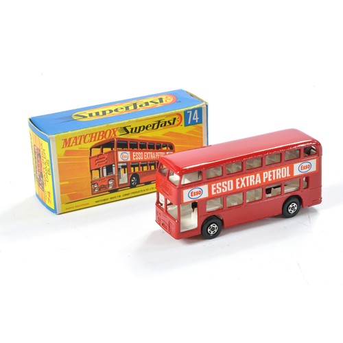 464 - Matchbox Superfast No. 74a Daimler Bus in the livery of Esso. Appears Excellent with little sign of ... 