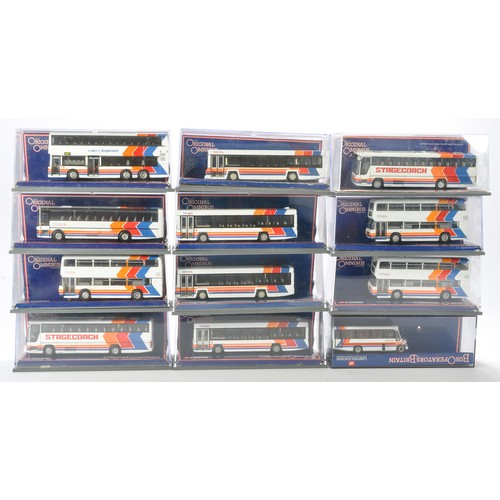 429 - A group of twelve diecast bus / coach issues from Corgi Omnibus in the livery of Stagecoach. All loo... 