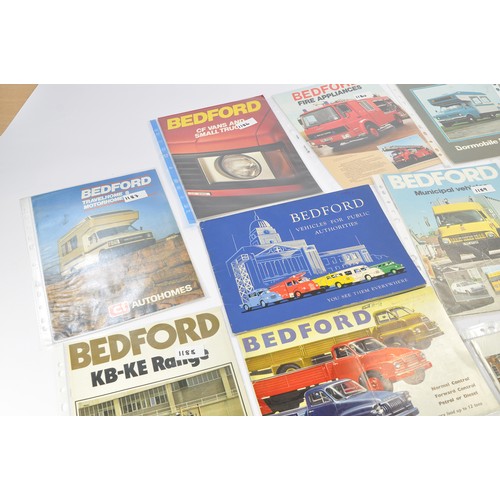 439 - A group of sixteen commercial vehicle brochures / sales literature relating to Bedford including som... 