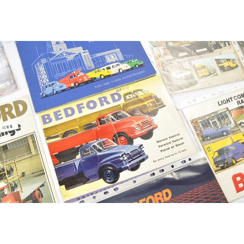 439 - A group of sixteen commercial vehicle brochures / sales literature relating to Bedford including som... 